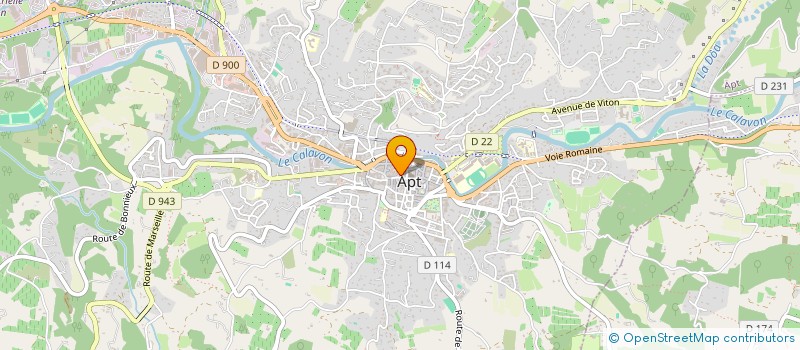localisation de l'entreprise MADAME EMILIE DURANDELLE à APT