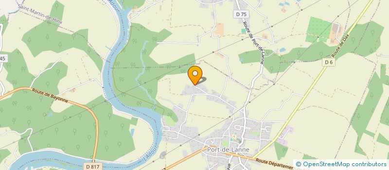 localisation de l'entreprise MADAME EMILIE DUTOURNIER  PORT-DE-LANNE