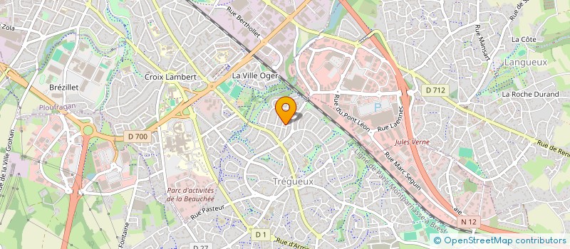 localisation de l'entreprise MADAME EMILIE DUVIEILH à TREGUEUX