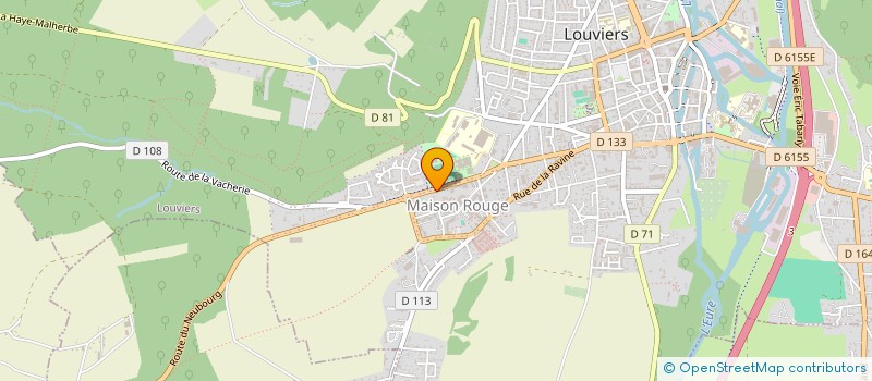 localisation de l'entreprise MADAME EMILIE DUWELZ à LOUVIERS