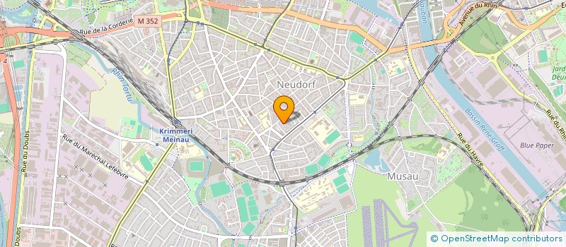 localisation de l'entreprise MADAME EMILIE EHRENGARTH  STRASBOURG