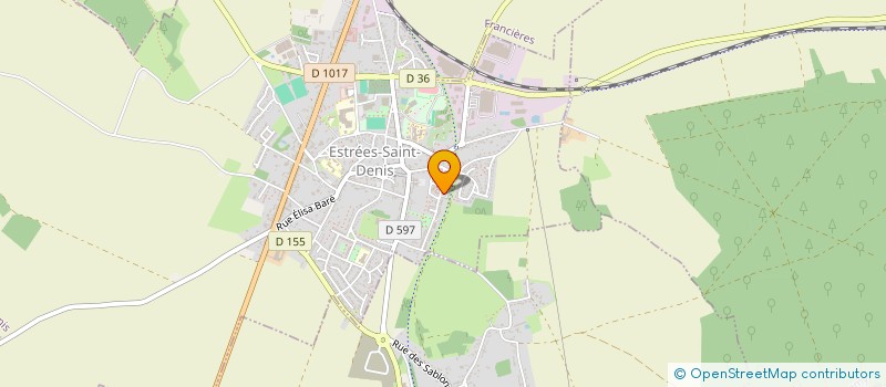 localisation de l'entreprise MADAME EMILIE EMERY  ESTREES-SAINT-DENIS