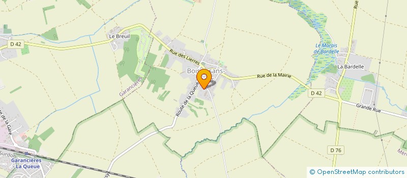 localisation de l'entreprise MADAME EMILIE EMILIE  BOISSY-SANS-AVOIR