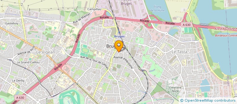 localisation de l'entreprise MADAME EMILIE EMILIE TESTARODE  BRUGES