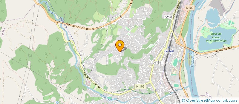 localisation de l'entreprise MADAME EMILIE ERB  LE TEIL