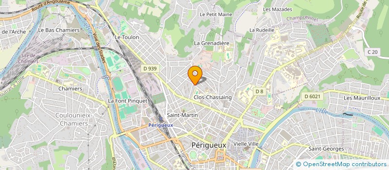 localisation de l'entreprise MADAME EMILIE ESPAGNE  PERIGUEUX