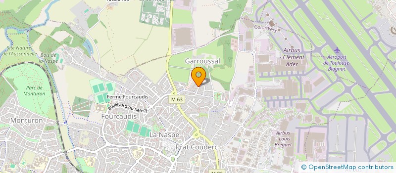 localisation de l'entreprise MADAME EMILIE ESPOSITO à COLOMIERS
