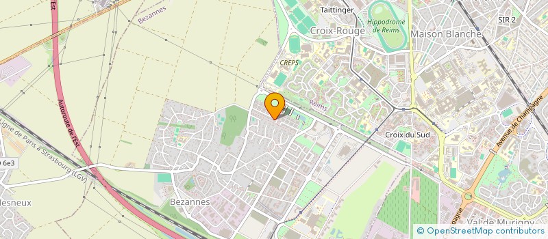 localisation de l'entreprise MADAME EMILIE ESTIENNE  BEZANNES