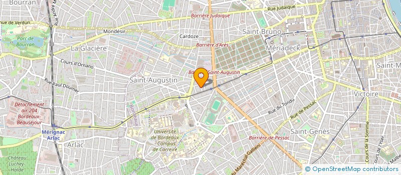 localisation de l'entreprise MADAME EMILIE ETCHELECOU  BORDEAUX