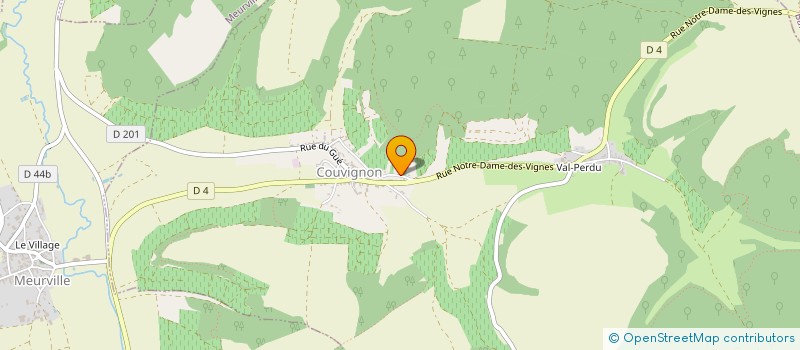 localisation de l'entreprise MADAME EMILIE ETIENNE  COUVIGNON