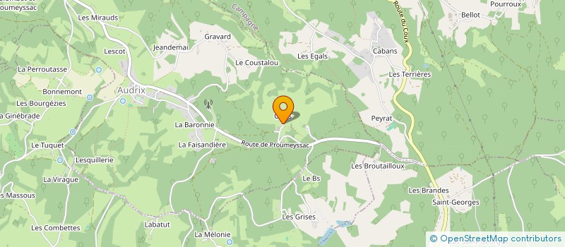 localisation de l'entreprise MADAME EMILIE EYMARD  LES EYZIES