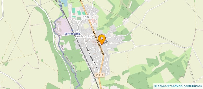 localisation de l'entreprise MADAME EMILIE FABRE  SERIFONTAINE