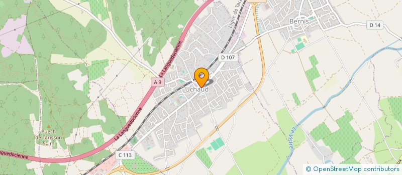 localisation de l'entreprise MADAME EMILIE FABRE  CAISSARGUES