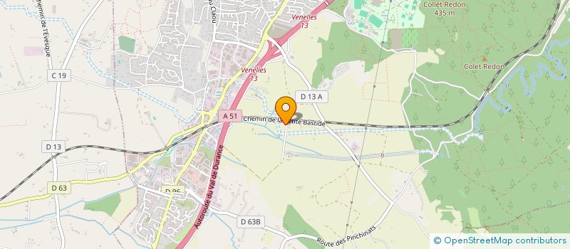 localisation de l'entreprise MADAME EMILIE FABRE  VENELLES