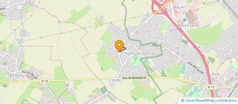 localisation de l'entreprise MADAME EMILIE FAGNIEZ  WALLERS