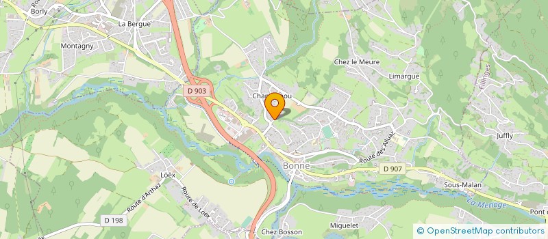 localisation de l'entreprise MADAME EMILIE FAJT  BONNE