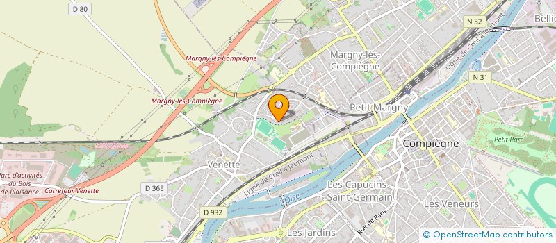 localisation de l'entreprise MADAME EMILIE FARCY  VENETTE