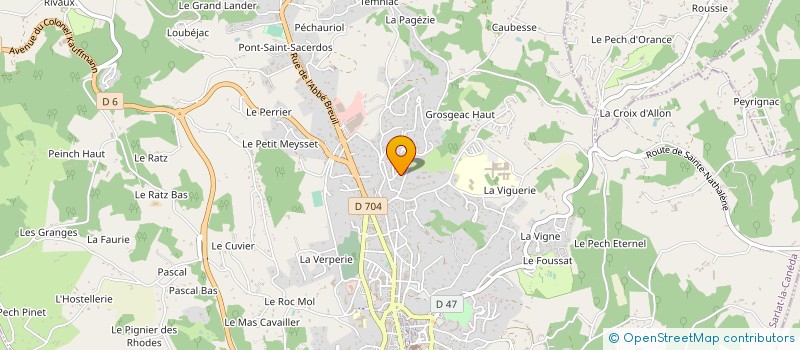 localisation de l'entreprise MADAME EMILIE FARNOUX à SARLAT-LA-CANEDA