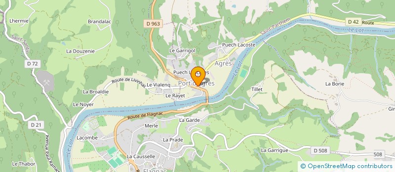 localisation de l'entreprise MADAME EMILIE FARRET  SAINT-PARTHEM