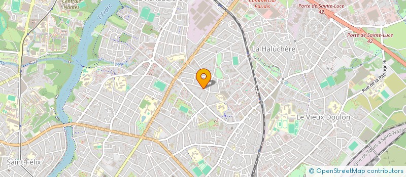 localisation de l'entreprise MADAME EMILIE FAURE  NANTES