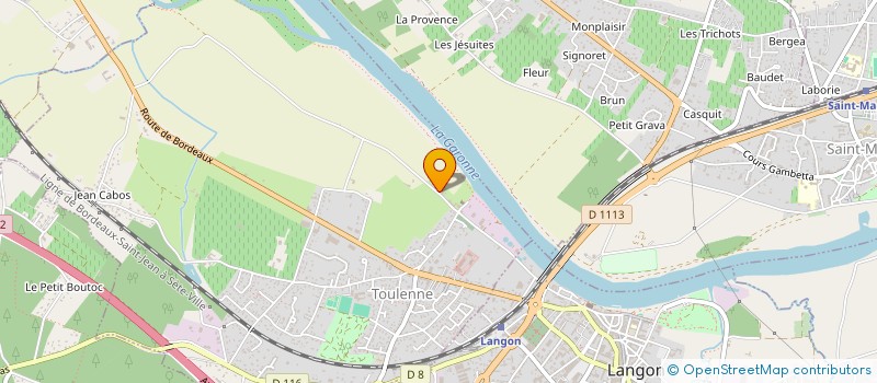 localisation de l'entreprise MADAME EMILIE FAURE  TOULENNE