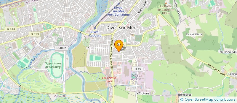 localisation de l'entreprise MADAME EMILIE FEREY  BRUCOURT