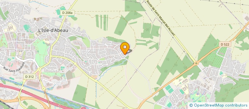 localisation de l'entreprise MADAME EMILIE FERNANDEZ à L'ISLE-D'ABEAU