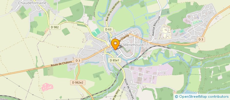 localisation de l'entreprise MADAME EMILIE FICHAUX  SAINTE-MENEHOULD