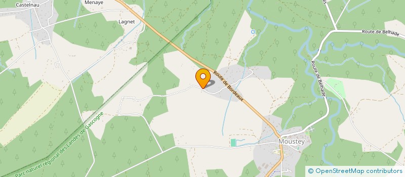 localisation de l'entreprise MADAME EMILIE FILLAUD  MOUSTEY