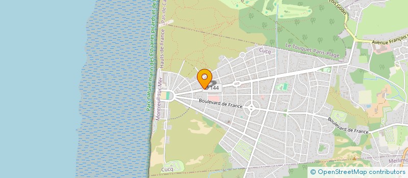 localisation de l'entreprise MADAME EMILIE FIQUET à CUCQ