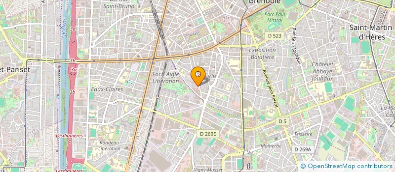 localisation de l'entreprise MADAME EMILIE FONTAINE  CHAMPIER