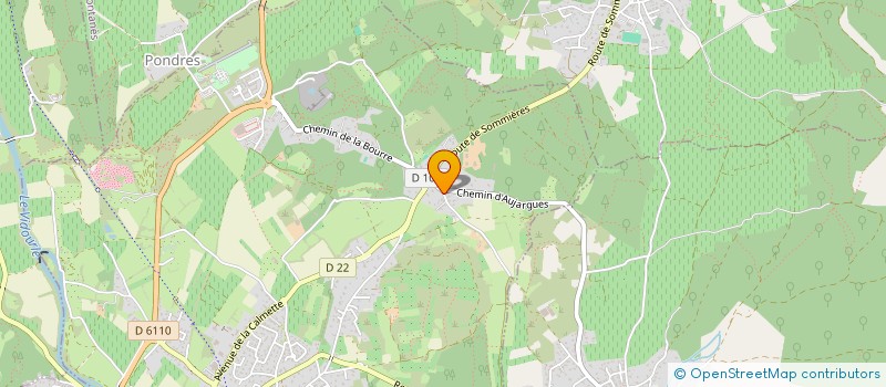 localisation de l'entreprise MADAME EMILIE FONTAINE  VILLEVIEILLE