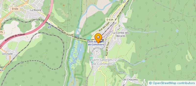 localisation de l'entreprise MADAME EMILIE FONTBONNE  SAINT-GEORGES-DE-COMMIERS