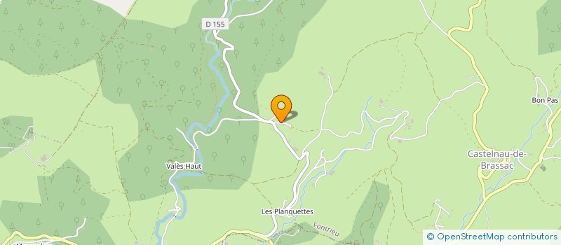 localisation de l'entreprise MADAME EMILIE FOREST  FONTRIEU