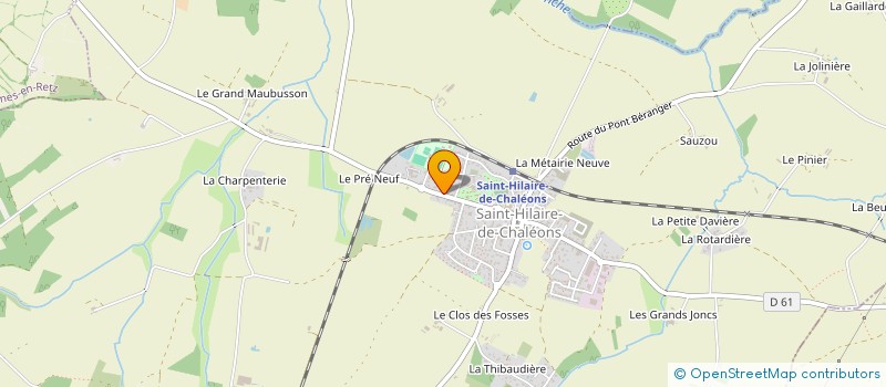 localisation de l'entreprise MADAME EMILIE FORGE à SAINT-HILAIRE-DE-CHALEONS
