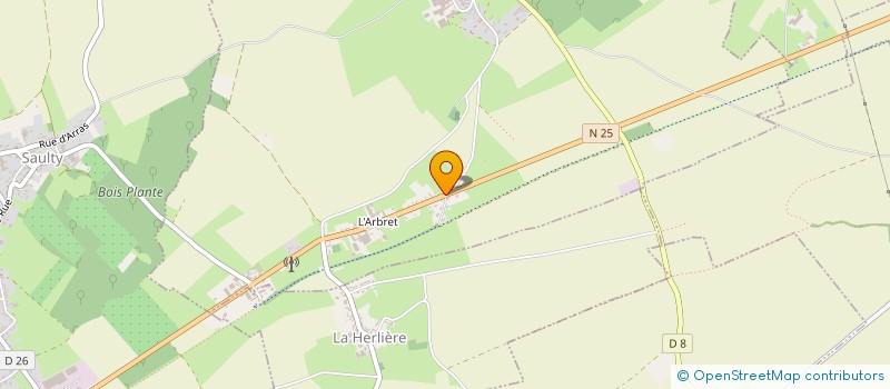 localisation de l'entreprise MADAME EMILIE FOULET  WARLINCOURT-LES-PAS