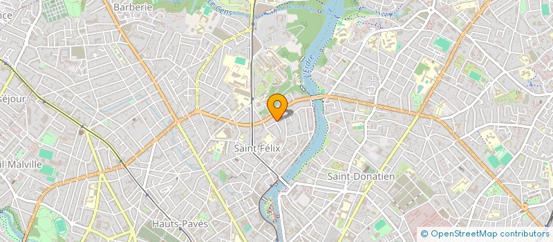 localisation de l'entreprise MADAME EMILIE FOULON à NANTES