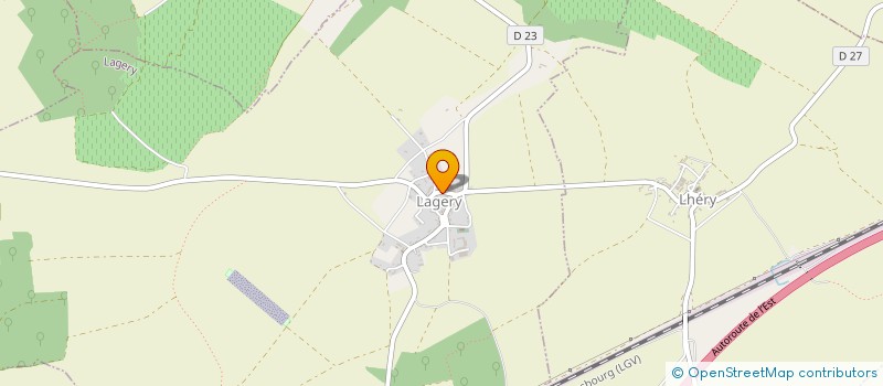 localisation de l'entreprise MADAME EMILIE FOURNAISE  LAGERY