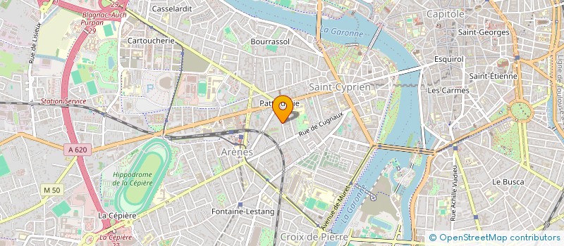 localisation de l'entreprise MADAME EMILIE FRANCESCHIN à TOULOUSE
