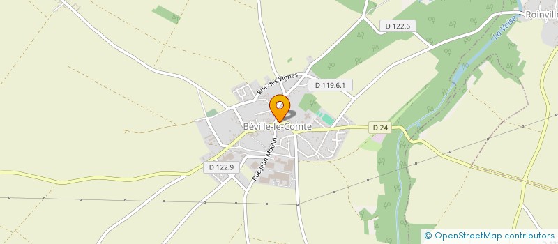 localisation de l'entreprise MADAME EMILIE FROU à BEVILLE-LE-COMTE