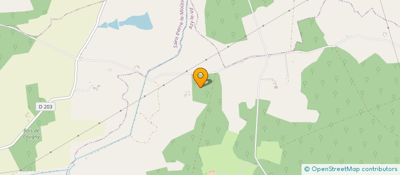 localisation de l'entreprise MADAME EMILIE GABORET  AZY-LE-VIF