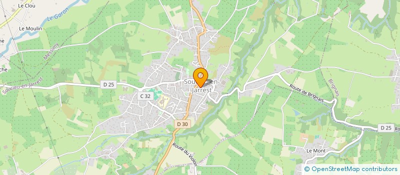 localisation de l'entreprise MADAME EMILIE GACHE  SOUCIEU-EN-JARREST