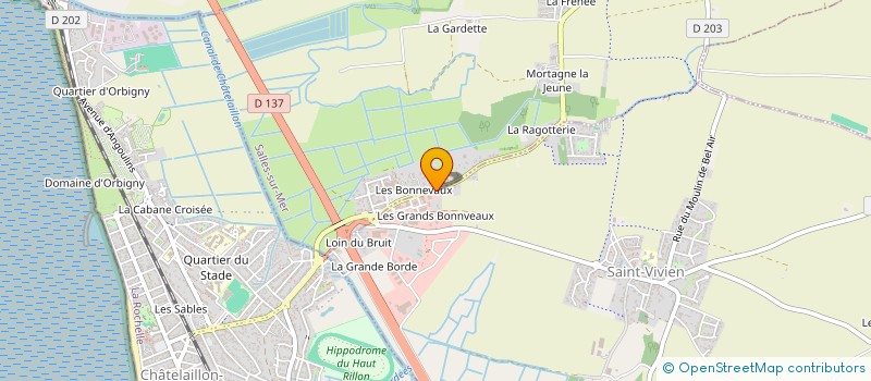 localisation de l'entreprise MADAME EMILIE GACHON  SAINT-VIVIEN