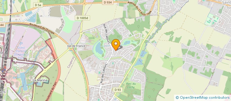 localisation de l'entreprise MADAME EMILIE GACON  MAGNY-LE-HONGRE