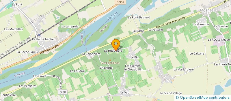 localisation de l'entreprise MADAME EMILIE GAINARD  MOSNES