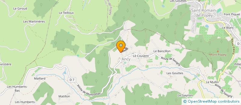 localisation de l'entreprise MADAME EMILIE GALIA à ANCY