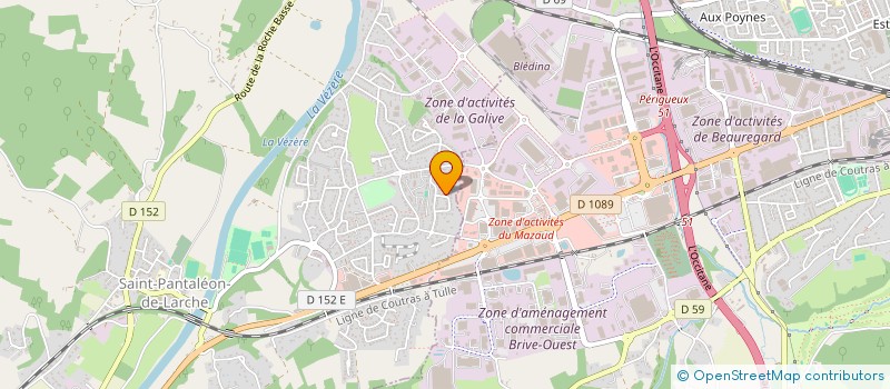 localisation de l'entreprise MADAME EMILIE GANDON  SAINT-PANTALEON-DE-LARCHE