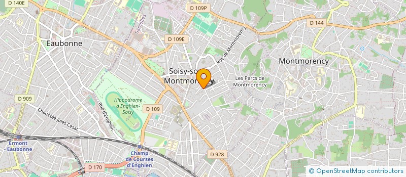 localisation de l'entreprise MADAME EMILIE GARGARO  SOISY-SOUS-MONTMORENCY