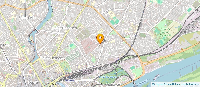 localisation de l'entreprise MADAME EMILIE GARNIER  NANTES