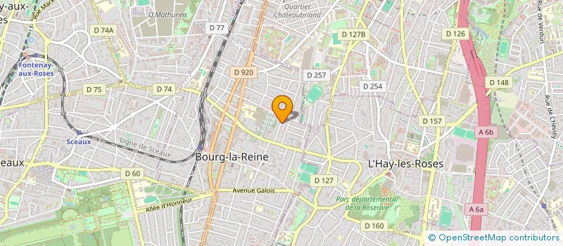 localisation de l'entreprise MADAME EMILIE GASSIN à BOURG-LA-REINE